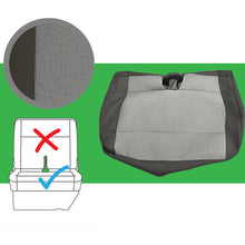 Load image into Gallery viewer, VW Transporter T6 & T5.1 OEM genuine original Austin Titanium Black Front & Rear Seat Covers replacements for seat re-trims repairs