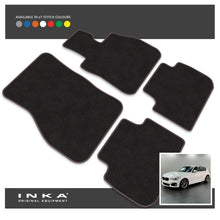 Load image into Gallery viewer, BMW 1 Series F40 Hatch Front & Rear Tailored Carpet Mat with 7x Stitch Colours Fits 2019 Onwards