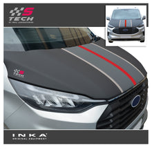 Load image into Gallery viewer, The All New Ford Transit Custom INKA S-TECH Bonnet Cover Stone Chip Protector ( Choice of 3 Colours )