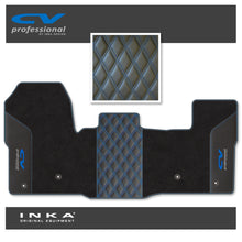 Load image into Gallery viewer, Ford Transit MK8/MK9 MY14 to Present Tailored Carpet Mat Black Fits All Derivatives Incl Jumbo