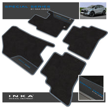 Load image into Gallery viewer, Kia Sportage PHEV Car Mats (Front & Rear Set) with Premium Carpet & OEM Leatherette Fits MY 2022 Onwards