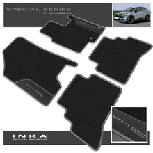 Load image into Gallery viewer, Kia Sportage PHEV Car Mats (Front & Rear Set) with Premium Carpet & OEM Leatherette Fits MY 2022 Onwards
