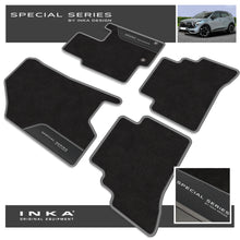 Load image into Gallery viewer, Kia Sportage PHEV Car Mats (Front & Rear Set) with Premium Carpet & OEM Leatherette Fits MY 2022 Onwards
