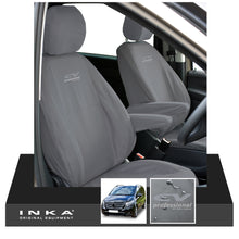 Load image into Gallery viewer, W447 Mercedes Benz Vito V-Class INKA Front 1+1 Tailored Waterproof Seat Covers Grey MY-15-20