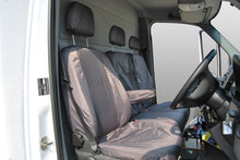 Load image into Gallery viewer, Mercedes Benz Sprinter Front Set 1+2 INKA Tailored Waterproof Seat Covers Grey MY06-18