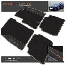 Load image into Gallery viewer, Nissan Qashqai e-POWER Car Mats (Front & Rear Set) with Premium Carpet & OEM Leatherette Fits MY22 Onwards