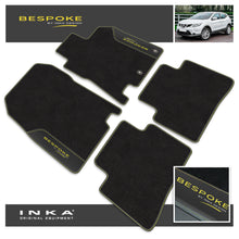 Load image into Gallery viewer, Nissan Qashqai J11 Car Mats (Front & Rear Set) with Premium Carpet & OEM Leatherette Fits MY14 to MY21