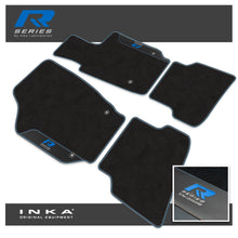 Load image into Gallery viewer, VW Polo Car Mats (Front & Rear Set) with Premium Carpet & OEM Leatherette, Fits MY09 to MY18