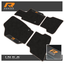 Load image into Gallery viewer, VW Polo Car Mats (Front & Rear Set) with Premium Carpet & OEM Leatherette Fits MY2018 Onwards