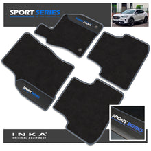 Load image into Gallery viewer, SEAT Cupra Formentor Tailored Car Mats (Front & Rear Set) with Premium Carpet & OEM Leatherette Fits MY 2020 Onwards