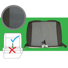 Load image into Gallery viewer, VW Transporter T6 & T5.1 OEM Genuine Original Simora Titanium Black front & rear seat covers replacements for seat re-trims repairs