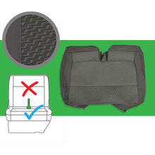 Load image into Gallery viewer, VW Transporter T6.1, T6 & T5.1 OEM genuine original Tassimo Anthracite front & rear seat covers replacements for seat re-trims repairs