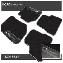 Load image into Gallery viewer, Vauxhall Corsa F Car Mats (Front & Rear Set) with Premium Carpet & OEM Leatherette, Fits MY-19 Onwards