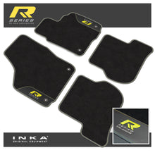Load image into Gallery viewer, VW Golf MK6 Car Mats (Front & Rear Set) with Premium Carpet & OEM Leatherette, Fits MY08-12