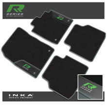 Load image into Gallery viewer, VW ID4 Car Mats (Front & Rear Set) with Premium Carpet & OEM Leatherette, Fits MY21 Onwards