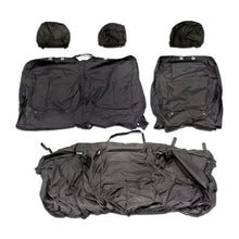 Load image into Gallery viewer, Nissan Primastar 2nd Row 2+1 60/40 Tailored Waterproof Seat Covers Black MY 22+