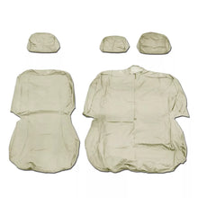 Load image into Gallery viewer, Vauxhall Vivaro X83 Front 1+2 Tailored Waterproof Seat Covers Beige MY 01-14