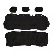Load image into Gallery viewer, Nissan Primastar 3rd Row Triple Tailored Waterproof Seat Covers Black MY 22+