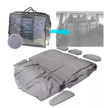 Load image into Gallery viewer, Mercedes Benz Vito V Class W639 2nd & 3rd Row Triple Waterproof Seat Cover Grey