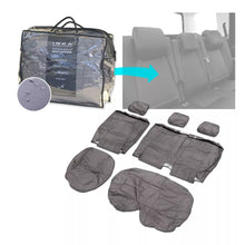 Load image into Gallery viewer, INKA Land Rover Discovery 4 L319 Rear 2+1 Waterproof Seat Covers Grey MY 10-16