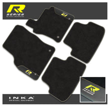 Load image into Gallery viewer, VW Golf MK7 Car Mats (Front & Rear Set) with Premium Carpet & OEM Leatherette, Fits MY13 to MY19