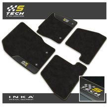 Load image into Gallery viewer, Ford Focus MK3 Car Mats (Front & Rear Set) S Tech with Premium Carpet & OEM Leatherette, Fits MY15 to MY18