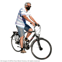 Load image into Gallery viewer, INKA Adult Protective Face Mask Covering Mouth Nose Protection Washable Reusable Breathable Shield Anti Smoke Pollution Outdoor Bike Motorcycle Sport BLACK UK