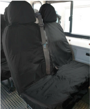 Load image into Gallery viewer, Ford Transit MK7 Minibus INKA Front & Rear Waterproof Seat Covers In Grey MY 2010 - 2014