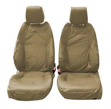 Load image into Gallery viewer, Range Rover Evoque 5 Door MK1 L538 Tailored Waterproof Front Pair Seat Covers MY 2012-2018 Almond