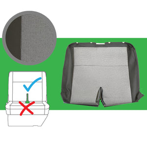 VW Transporter T6 & T5.1 OEM genuine original Austin Titanium Black Front & Rear Seat Covers replacements for seat re-trims repairs