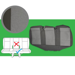 VW Transporter T6 & T5.1 OEM genuine original Austin Titanium Black Front & Rear Seat Covers replacements for seat re-trims repairs