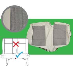 VW Transporter T6 & T5.1 OEM Genuine Original Austin Titan Grey Front & Rear Seat Covers Replacements for seat re-trims repairs