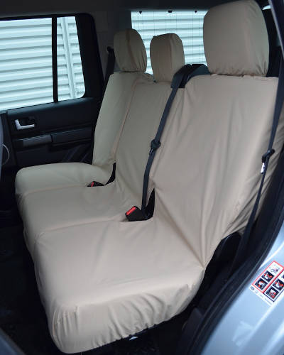 Land Rover Range Rover L405 2nd Row 60/40 SKI Hatch Compatible INKA Tailored Waterproof Seat Covers BEIGE MY-2012-2016