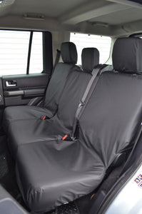Land Rover-Freelander 1 Rear 2+1 60/40 Split INKA Tailored Waterproof Seat Covers Black MY-1997-2006