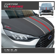 The All New Ford Transit Custom INKA Custom Racing Bonnet Cover Stone Chip Protector ( Choice of 3 Colours )