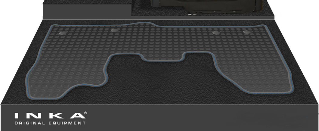 Ford Transit Custom MK1 INKA Tailored Rubber Mat Black MY-12-23 (Choice of 7 Colours)