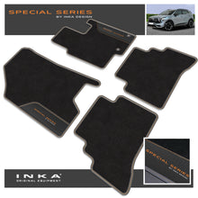 Load image into Gallery viewer, Kia Sportage PHEV Car Mats (Front &amp; Rear Set) with Premium Carpet &amp; OEM Leatherette Fits MY 2022 Onwards
