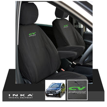 Load image into Gallery viewer, W447 Mercedes Benz Vito V-Class INKA Front 1+1 Tailored Waterproof Seat Covers Black MY-15-20
