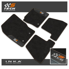 Load image into Gallery viewer, Ford Focus MK3 Car Mats (Front &amp; Rear Set) S Tech with Premium Carpet &amp; OEM Leatherette, Fits MY15 to MY18
