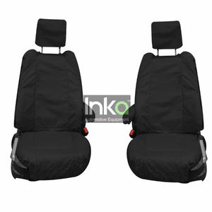 Land Rover Range Rover Fully Tailored Waterproof Front Single Set Seat Covers 2002-2012 Heavy Duty Right Hand Drive Black