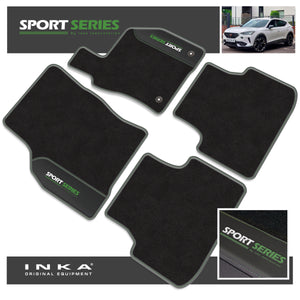 SEAT Cupra Formentor Tailored Car Mats (Front & Rear Set) with Premium Carpet & OEM Leatherette Fits MY 2020 Onwards