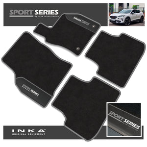 SEAT Cupra Formentor Tailored Car Mats (Front & Rear Set) with Premium Carpet & OEM Leatherette Fits MY 2020 Onwards