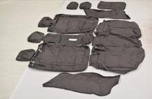 Load image into Gallery viewer, Jaguar F-PACE X761 Front &amp; Rear Tailored Waterproof Seat Covers Grey MY16-20 With Logos
