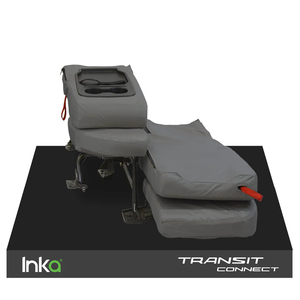 Ford Transit Connect Front Set 1+2 INKA Tailored Waterproof Seat Covers Grey MY13-23