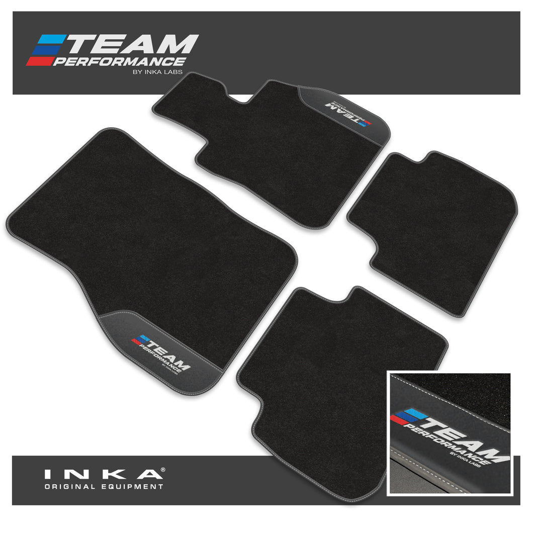 BMW 1 Series F40 Hatch Front & Rear Tailored Carpet Mat with Bespoke Embroidery Fits 2019 Onwards