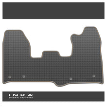 Load image into Gallery viewer, Ford Transit Custom MK1 INKA Tailored Rubber Mat Black MY-12-23 (Choice of 7 Colours)
