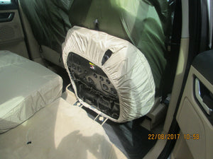 Land Rover-Freelander 2 - Second Row 2+1 60/40 Split INKA Tailored Waterproof Seat Covers Beige MY-2006-2014