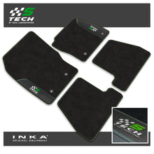 Load image into Gallery viewer, Ford Focus MK3 Car Mats (Front &amp; Rear Set) S Tech with Premium Carpet &amp; OEM Leatherette, Fits MY15 to MY18
