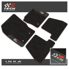 Load image into Gallery viewer, Ford Focus MK3 Car Mats (Front &amp; Rear Set) S Tech with Premium Carpet &amp; OEM Leatherette, Fits MY15 to MY18
