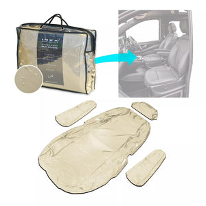 Mercedes Benz Vito V-Class W639 1st Row Single Seat Waterproof Seat Cover Beige